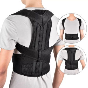 Corrector Postura Lumbar Iman Espalda Magnetico 4 Varillas