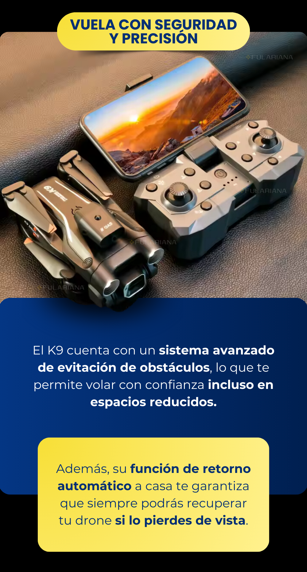 2 LP DRONE K9 CAMERA HD VICENTE