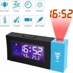 Reloj Despertador Digital Proyector Hora