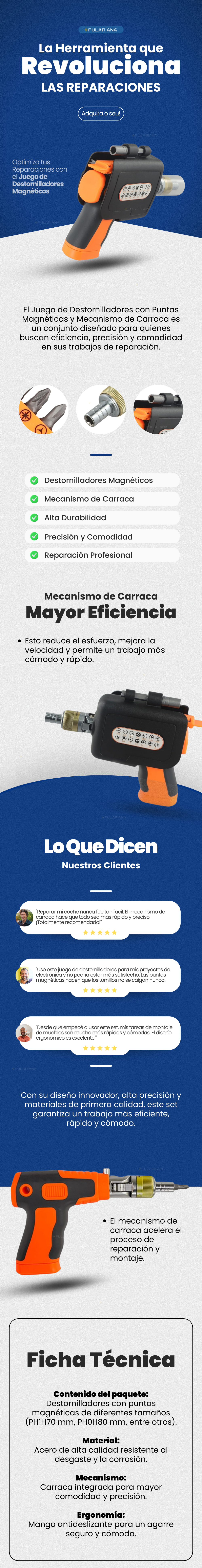 LP SET DESTORNILLADOR VICENTE
